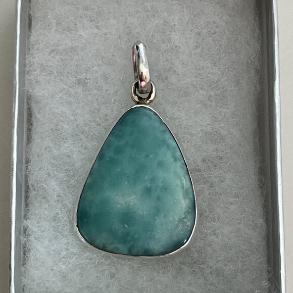 Larimar, 925 Sterling Silver pendant - Picture 3 of 10